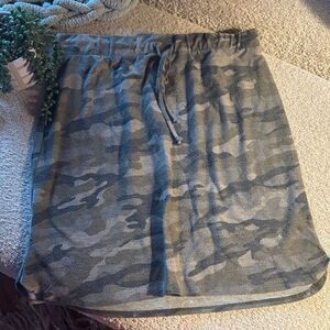 Camouflage Print Women's Skirt